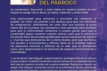 Programa de fiestas de San Miguel 2018 (Foto TA)